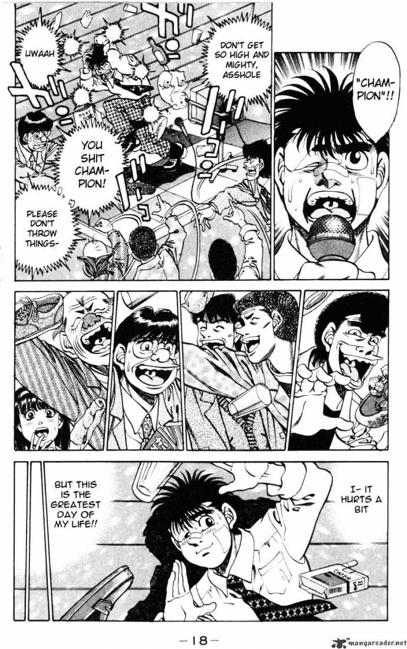 Hajime no Ippo: Fighting Spirit, Chapter 269 image 19